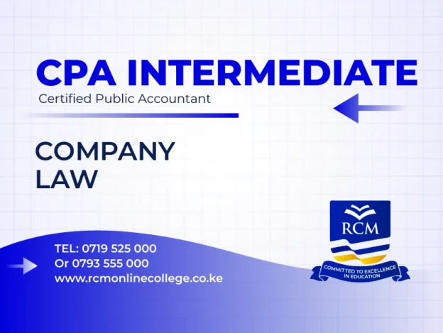 Company Law, RCM Online College
