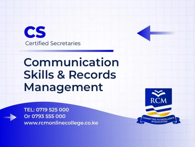 Communication Skills & Records Management, RCM Online College