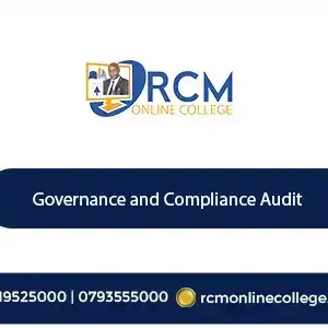 Governance audit, compliance audit, corporate governance, regulatory compliance, risk management, governance training, internal audit, board oversight, audit certification, RCM Online College.