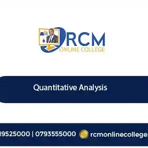 Quantitative analysis, data analysis, statistics, business analytics, probability, decision-making, research methods, mathematical modeling, statistical tools, online analytics course.