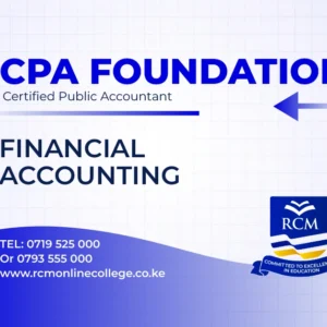 Financial Accounting, RCM Online College