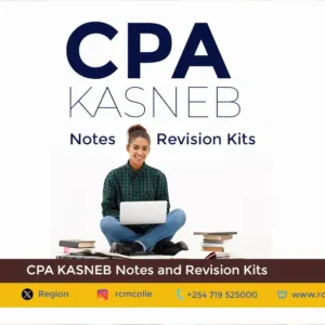 CPA KASNEB Notes and Revision Kits, RCM Online College