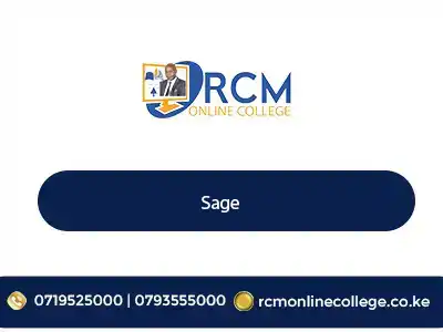 Sage, Sage course, Sage accounting training, payroll management, invoicing, financial reporting, tax compliance, bookkeeping, RCM Online College.