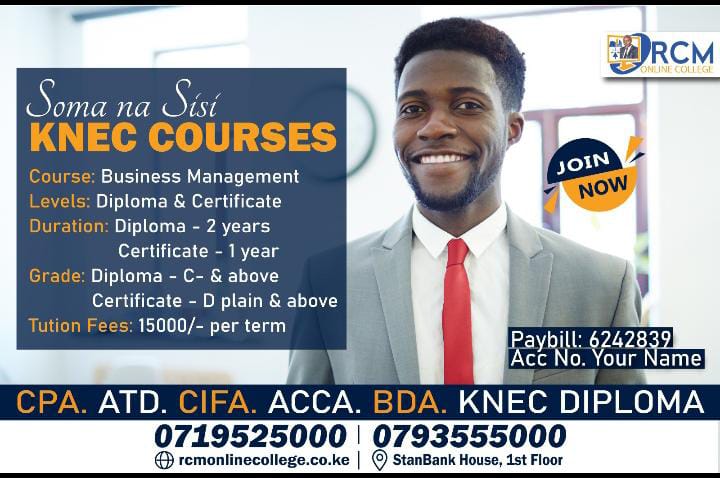 Business Management Course, RCM Online College