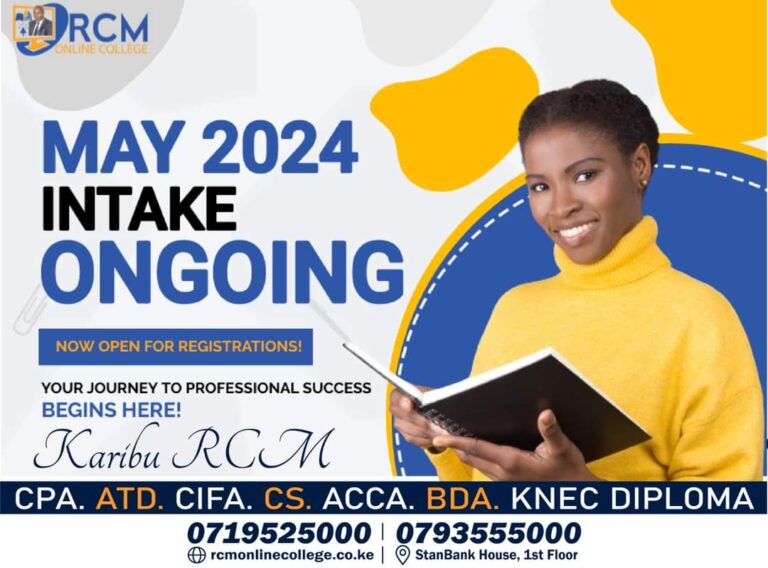 Special Offer for Aspiring Accountants, RCM Online College