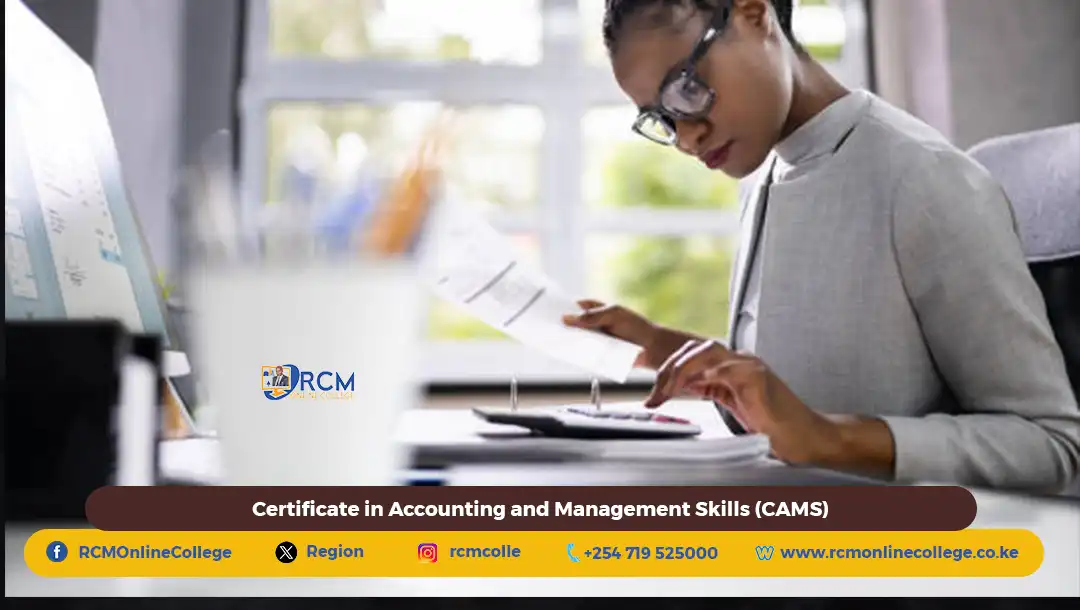 Certificate in Accounting and Management Skills (CAMS)