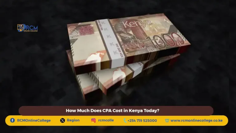 How Much Does CPA Cost in Kenya, RCM Online College