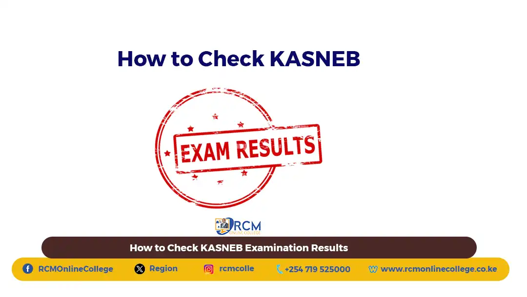 How to Check KASNEB Examination Results | RCM Online College