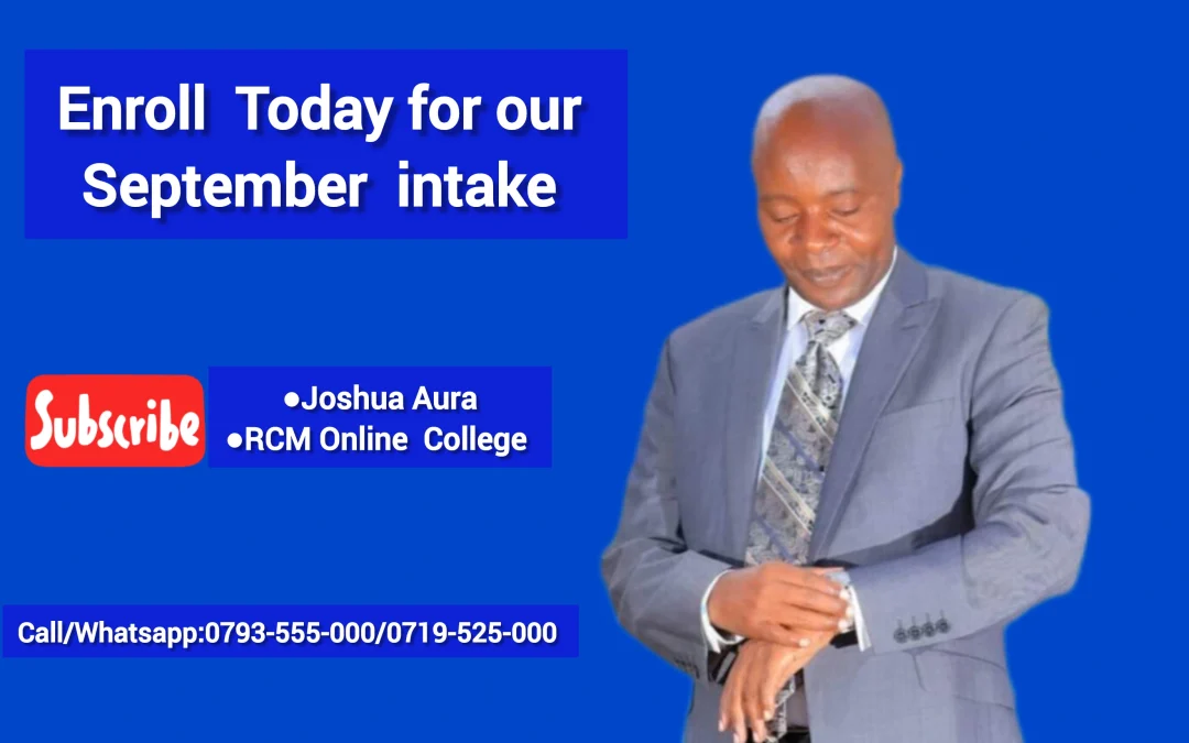 Join Us On Our Live Sessions Today, RCM Online College