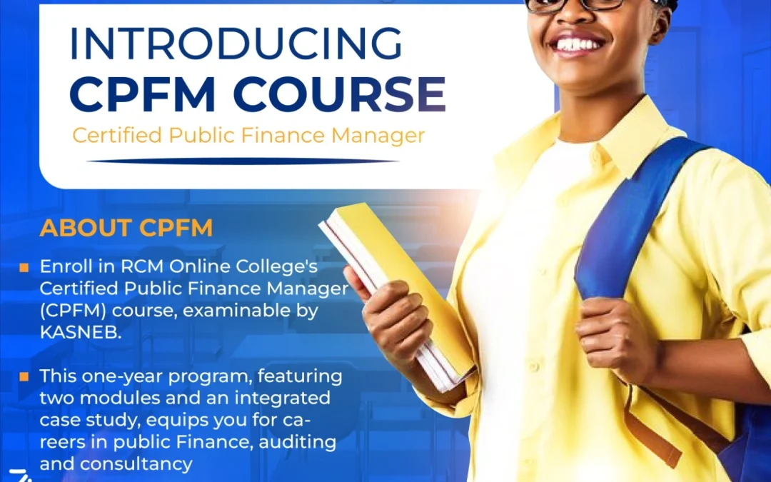 Unlock Your Future with the CPFM Course: A Gateway to Public Finance, Auditing, and Consultancy Career