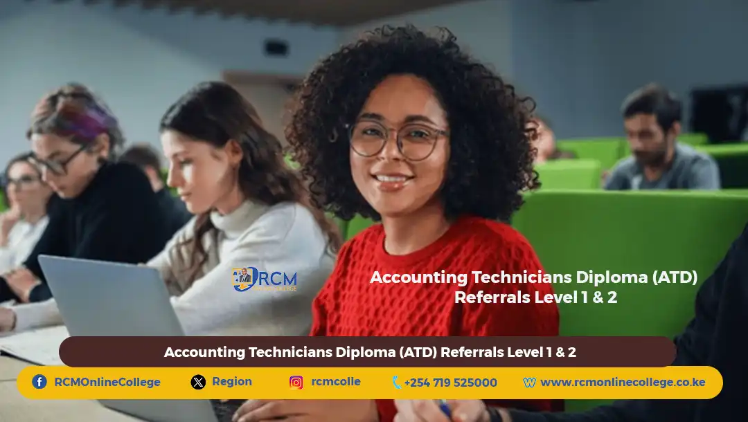 Accounting Technicians Diploma (ATD) Referrals Level 1 & 2