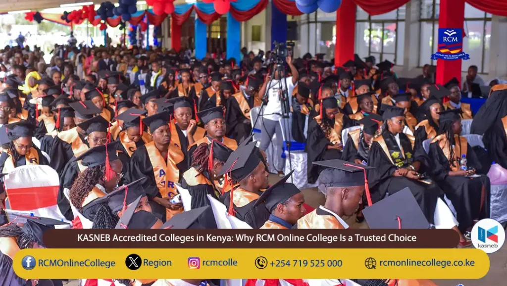 KASNEB accredited colleges in Kenya, KASNEB approved institutions, CPA accredited college, Online KASNEB college, RCM Online College