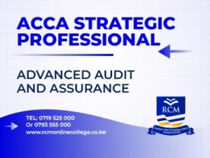 RCM Online College, ACCA, Advanced Auditing and Assurance