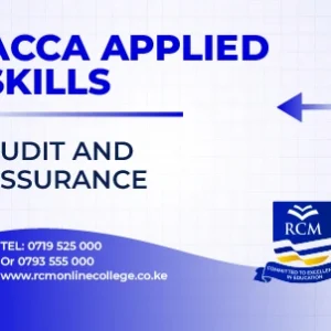 RCM Online College, ACCA, Audit and Assurance