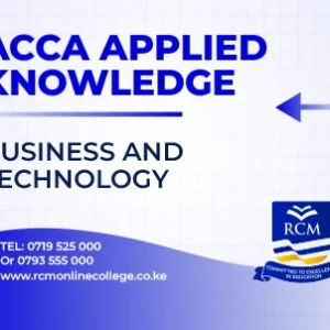RCM Online College, ACCA, Business and Technology