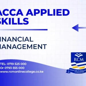RCM Online College, ACCA, Financial Management
