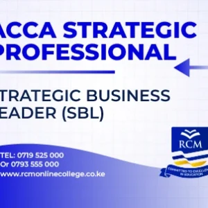 RCM Online College, Strategic Business Leader