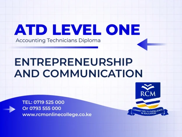 RCM Online College, Entrepreneurship and communication