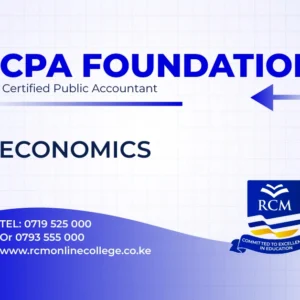 RCM Online College, Economics