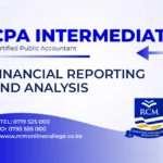 RCM Online College, Financial Reporting and Analysis