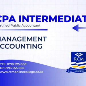 RCM Online College, Management Accounting