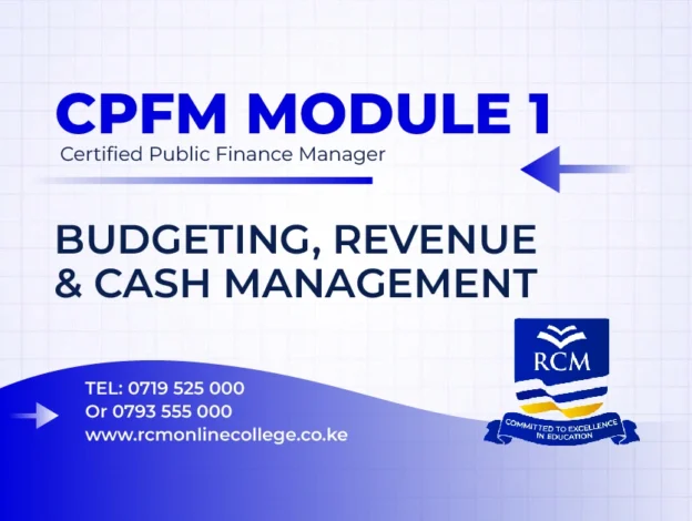 RCM Online College, Budgeting Revenue and Cash Management