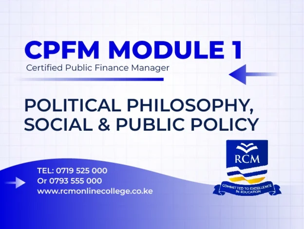 RCM Online College, Political Philosophy, Social & Public Policy