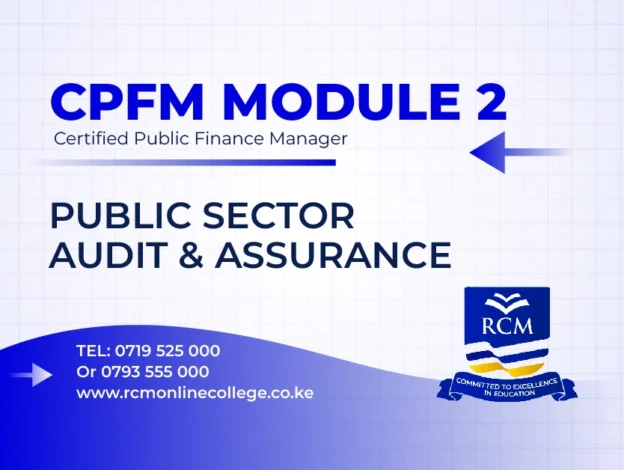 RCM Online College, Public Sector Audit and Assurance