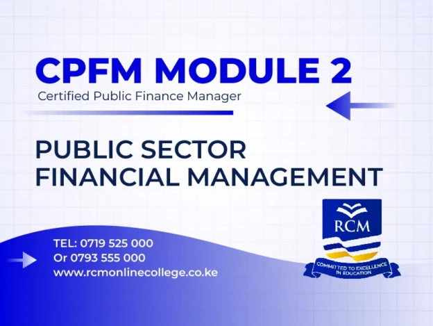 Public Sector Financial Management, RCM Online College