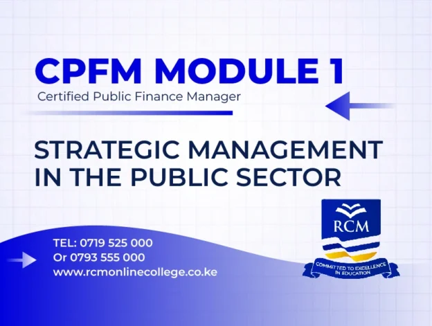 RCM Online College, Strategic Management