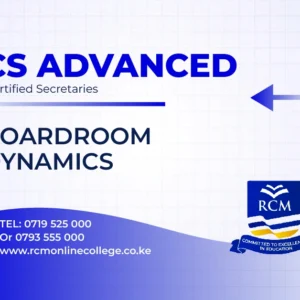 RCM Online College, Boardroom Dynamics