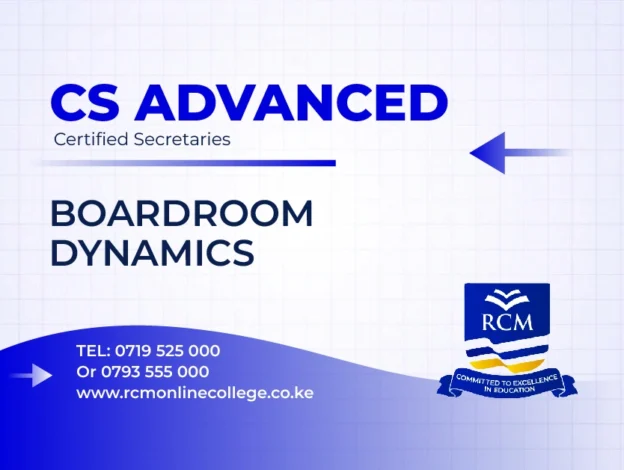 RCM Online College, Boardroom Dynamics