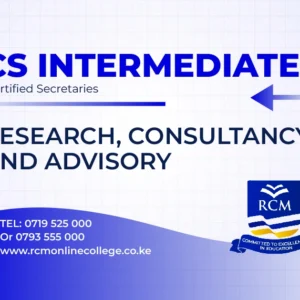 RCM Online College, Research consultancy and Advisory