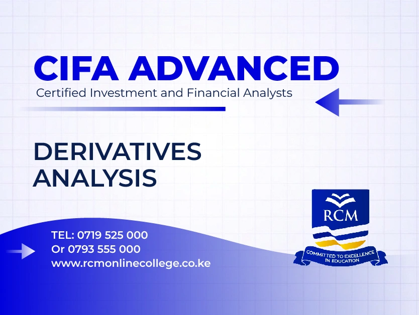RCM Online College, derivatives analysis
