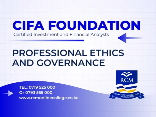 RCM Online College, professional ethics and governance