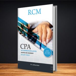 CPA Intermediate level: Auditing and Assurance Study Text
