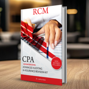 CPA Advanced Level: Advanced Auditing and Assurance Revision Kit, RCM Online College
