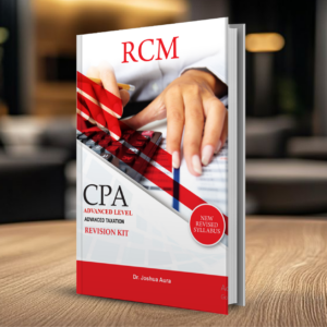 CPA Advanced Level: Advanced Taxation Revision Kit, RCM Online College