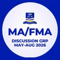 MA/ FMA DISCUSSION GROUP MAY-AUGUST 2026 logo